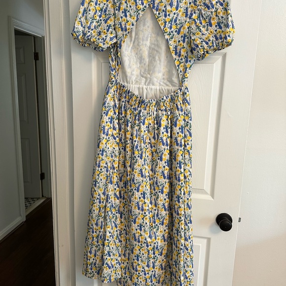 Hyacinth House Anthropologie Floral Midi Dress - Picture 3 of 4